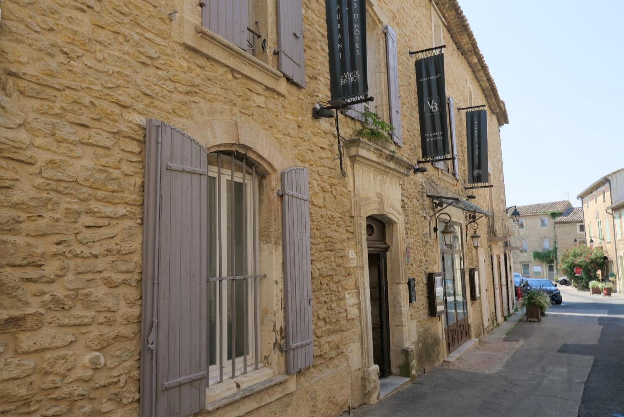 Chambres Du Vieux Bistrot Cabrières-dʼAvignon Zewnętrze zdjęcie