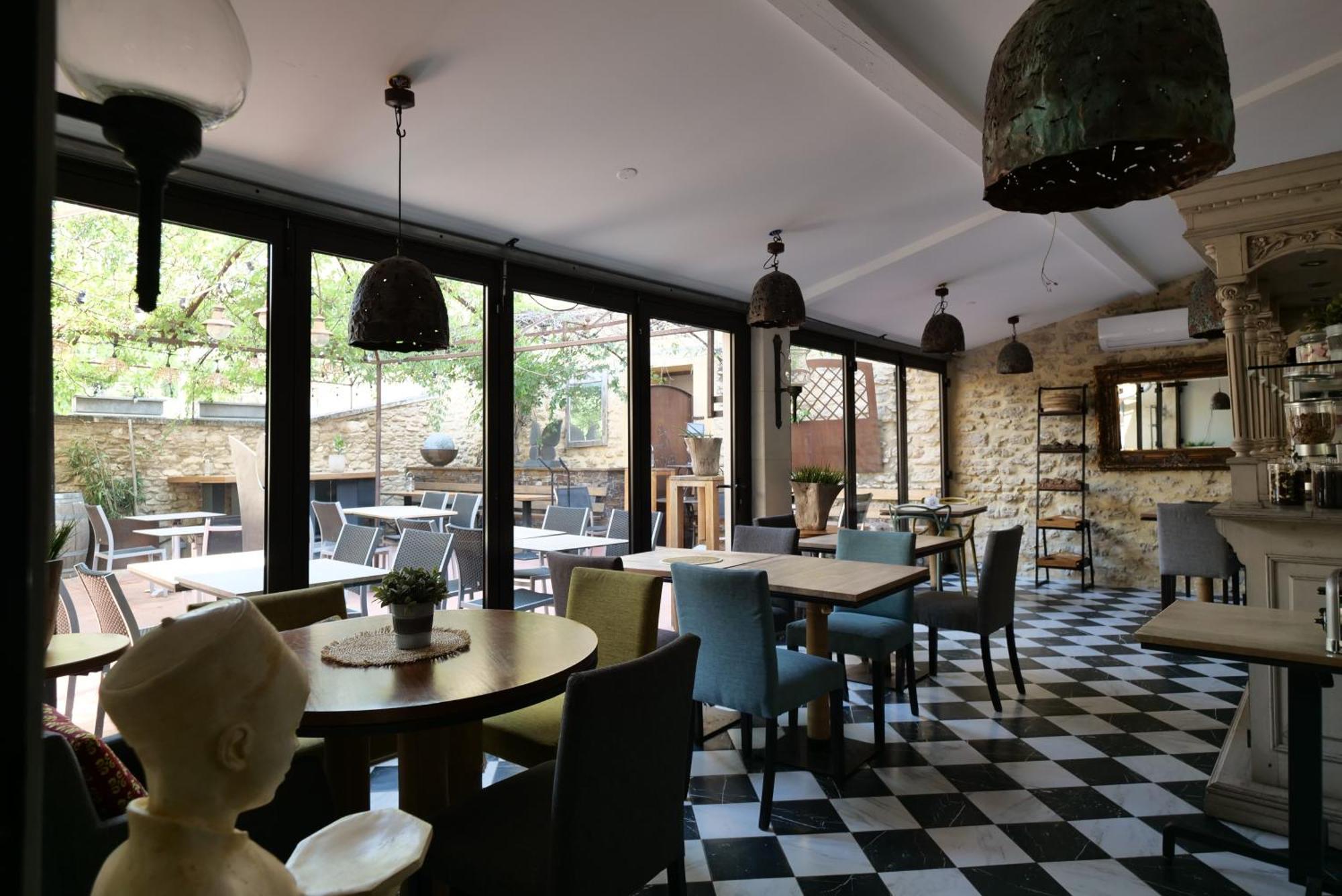 Chambres Du Vieux Bistrot Cabrières-dʼAvignon Zewnętrze zdjęcie