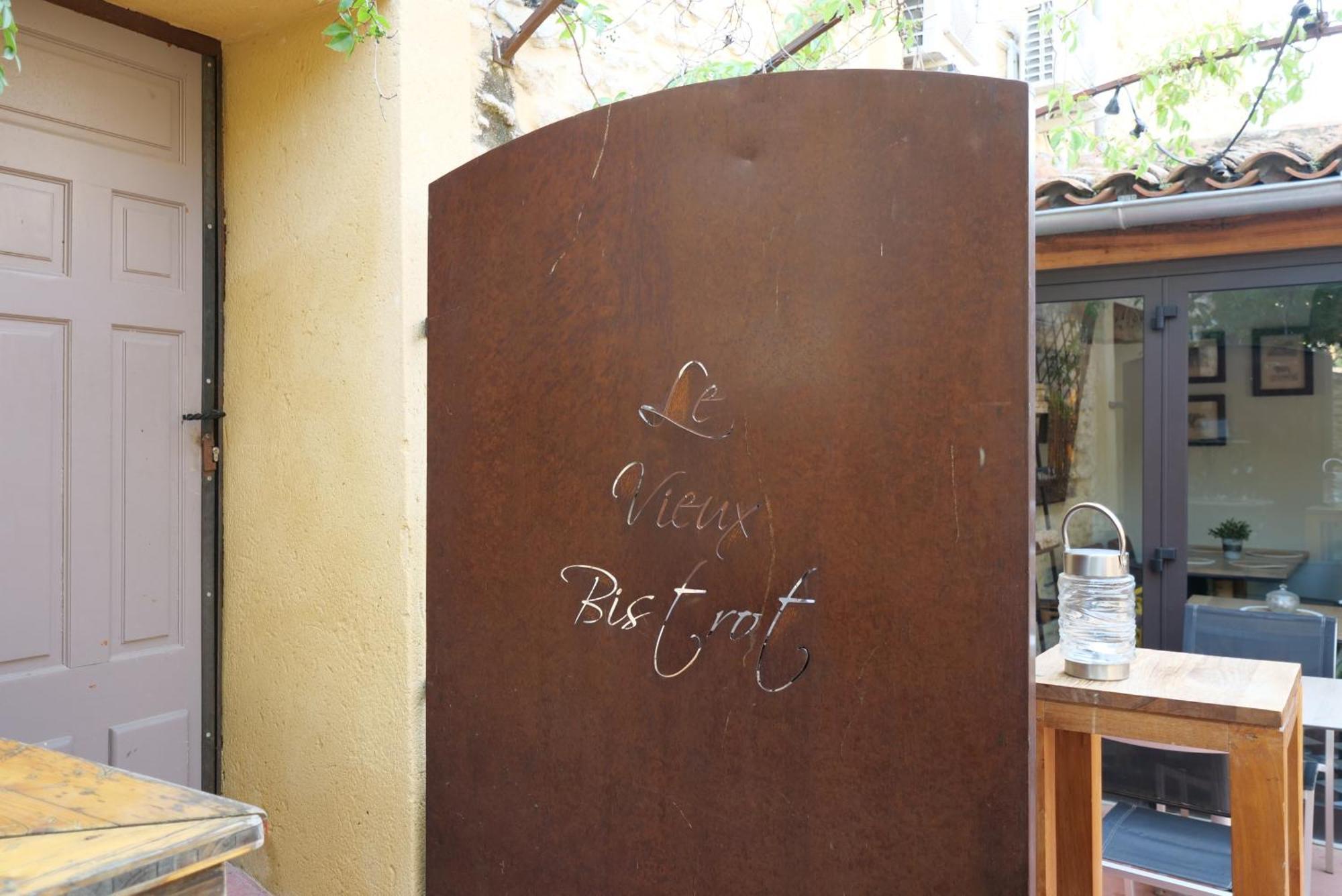 Chambres Du Vieux Bistrot Cabrières-dʼAvignon Zewnętrze zdjęcie